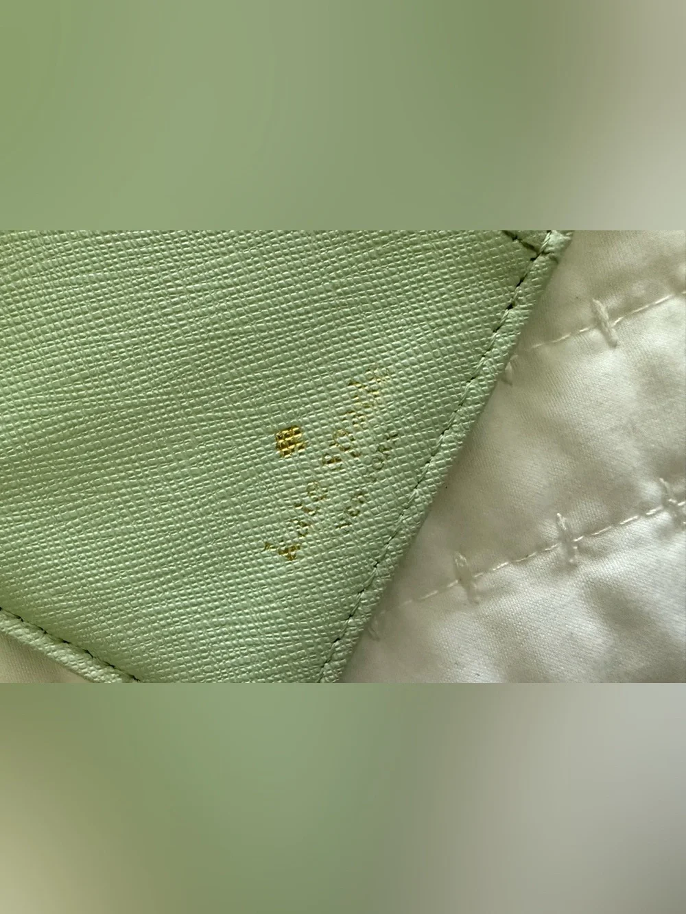 Kate Spade Mint Green Saffiano Wallet